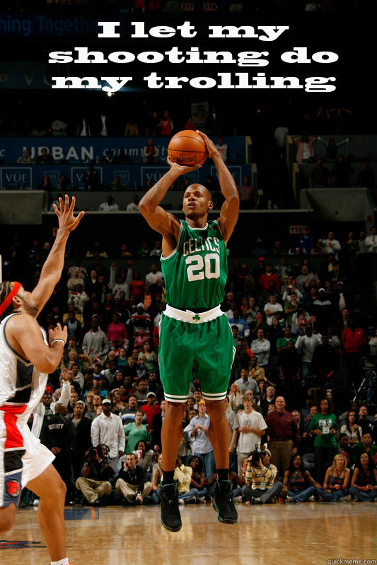   -    Ray Allen Trolling