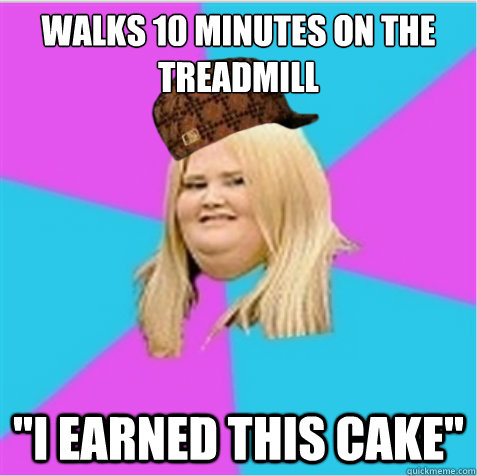 Walks 10 minutes on the treadmill 