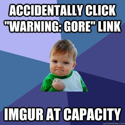 Accidentally click 