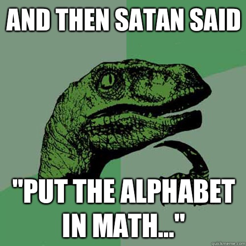 And then Satan said 