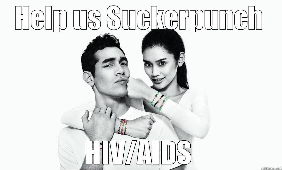 HELP US SUCKERPUNCH HIV/AIDS Misc