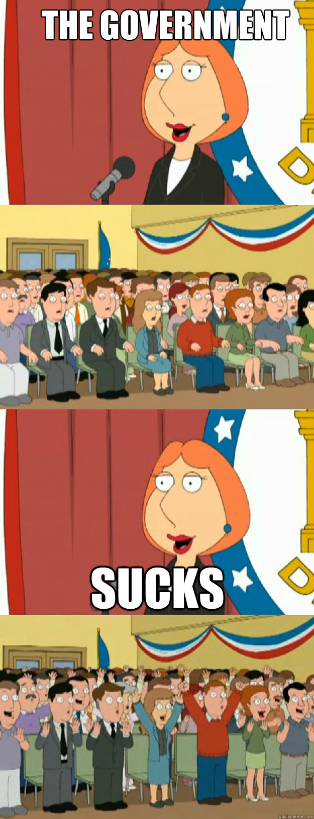 The Government Sucks - The Government Sucks  Lois Griffin