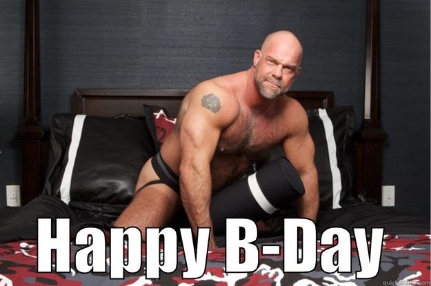 HAPPY B-DAY Gorilla Man