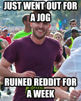 just went out for a jog ruined reddit for a week  Ridiculously photogenic guy