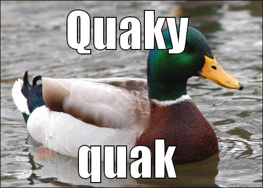 QUAKY QUAK Actual Advice Mallard