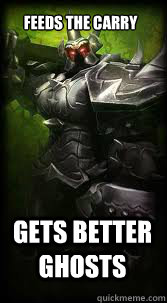 Feeds the carry Gets better ghosts - Feeds the carry Gets better ghosts  Mordekaiser