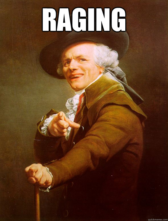 RAGING   Joseph Ducreux