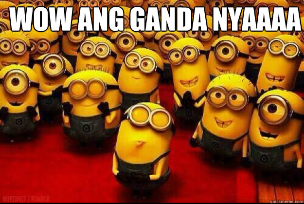 wow ang ganda nyaaaa
   minion