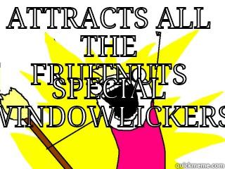 ATTRACTS ALL THE FRUITNUTS SPECIAL WINDOWLICKERS All The Things
