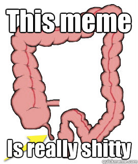 This meme Is really shitty  Scumbag Bowels