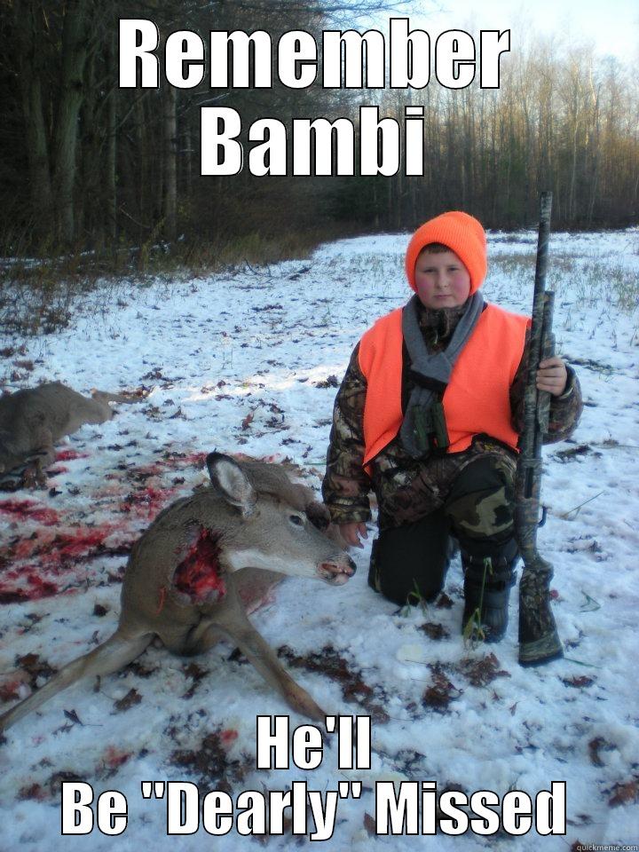 Deer Hunter Kid - quickmeme
