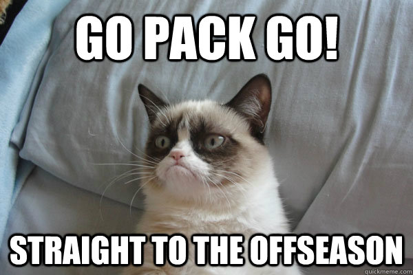 go pack go! straight to the offseason  