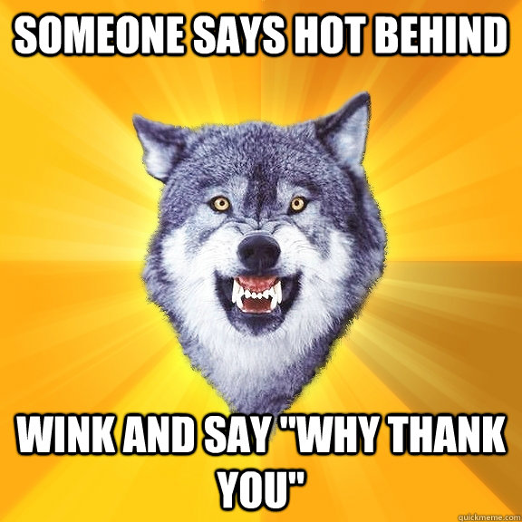 Someone says hot behind Wink and say 