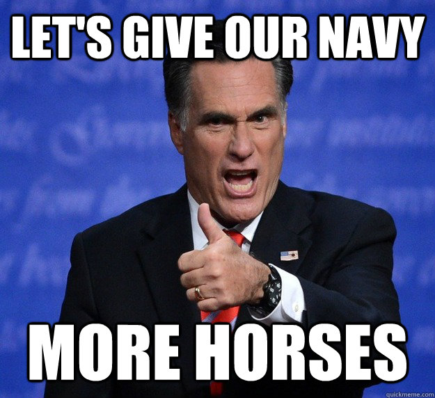 Let's give our navy more horses - Let's give our navy more horses  Misc