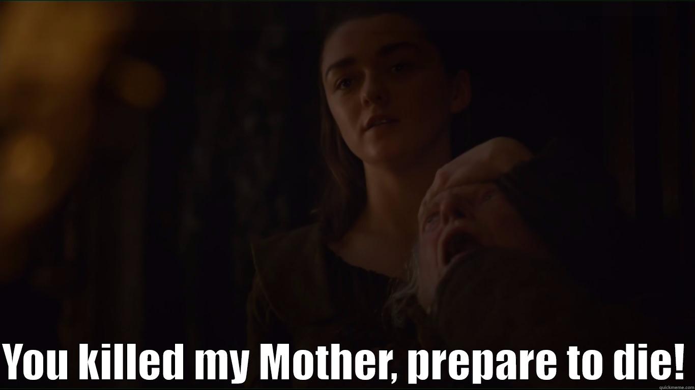   YOU KILLED MY MOTHER, PREPARE TO DIE! Misc