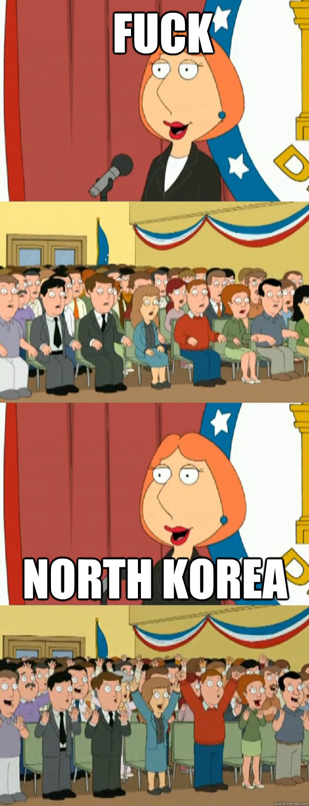fuck north korea   Lois Griffin