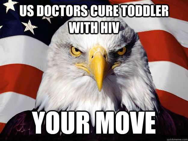 US doctors cure toddler with hiv your move  One-up America