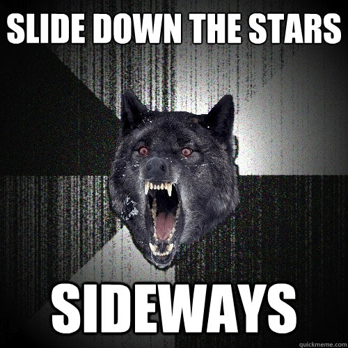 Slide Down the stars Sideways - Slide Down the stars Sideways  Insanity Wolf