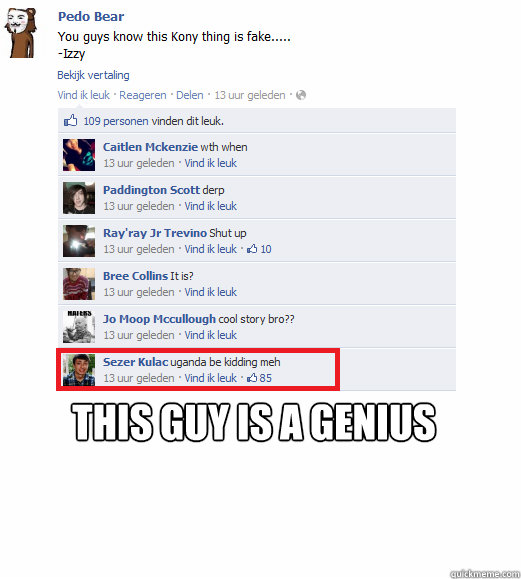 this guy is a genius   Genius