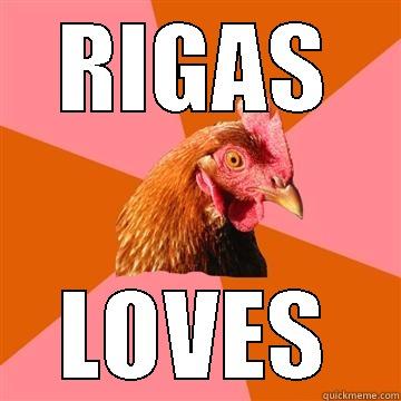 RIGAS LOVES Anti-Joke Chicken