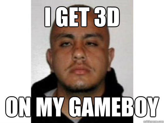 I get 3D On My Gameboy  