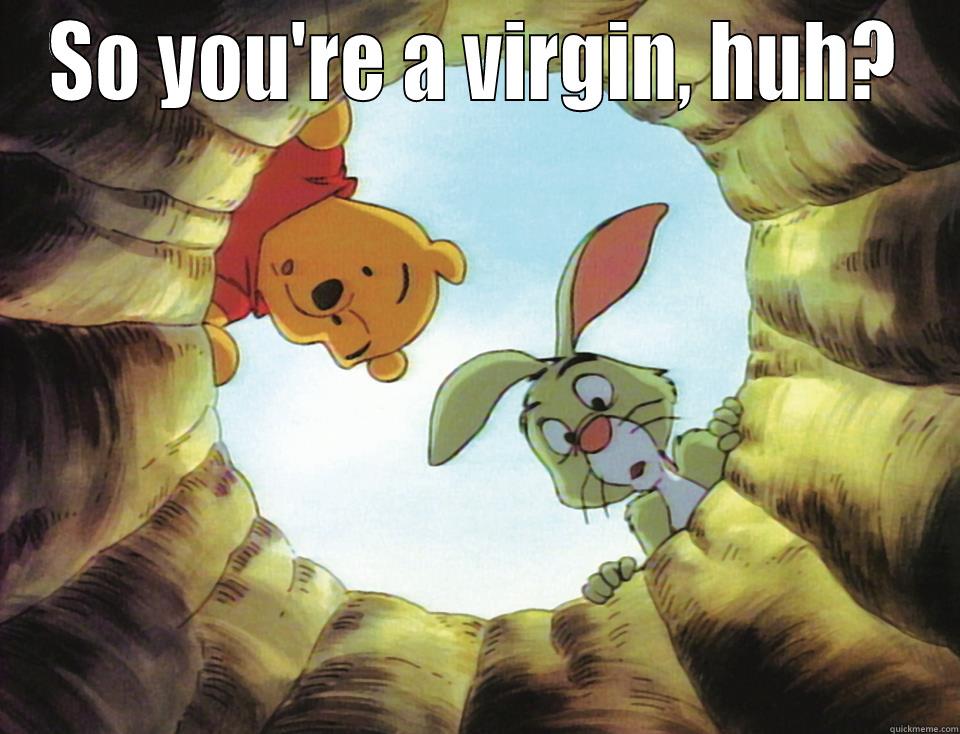 SO YOU'RE A VIRGIN, HUH?  Misc