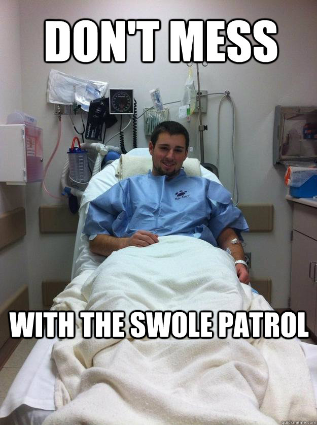 Don't mess  with the swole patrol   - Don't mess  with the swole patrol    Wounded chewey