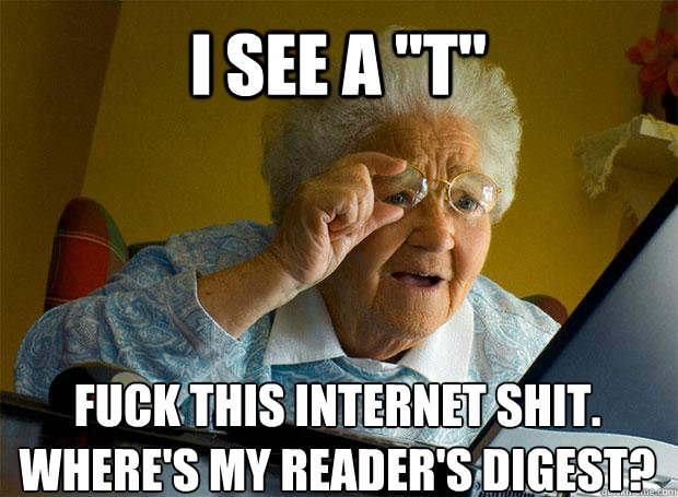 I SEE A 