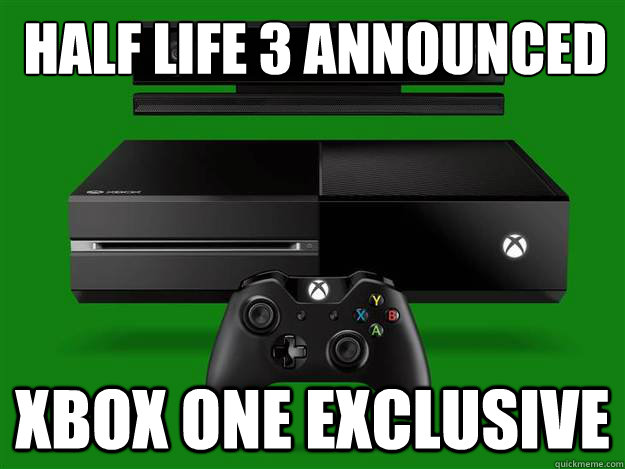 Half Life 3 announced Xbox One Exclusive  xbox one