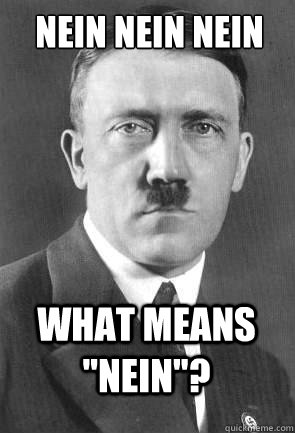 NEIN NEIN NEIN what means 