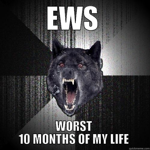 EWS WORST 10 MONTHS OF MY LIFE Insanity Wolf