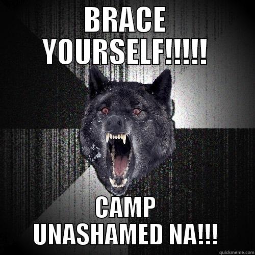 BRACE YOURSELF!!!!! CAMP UNASHAMED NA!!! Insanity Wolf