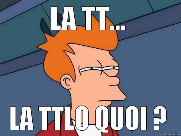 LA TT... LA TTLO QUOI ? Futurama Fry