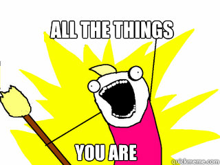 ALL THE THINGS YOU ARE  All The Things