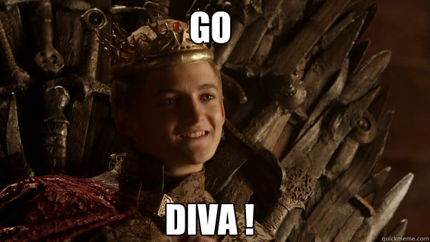 DIVA ! GO  King joffrey