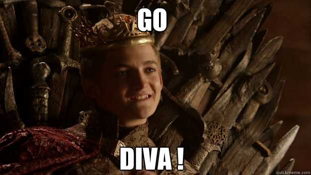 DIVA ! GO  King joffrey
