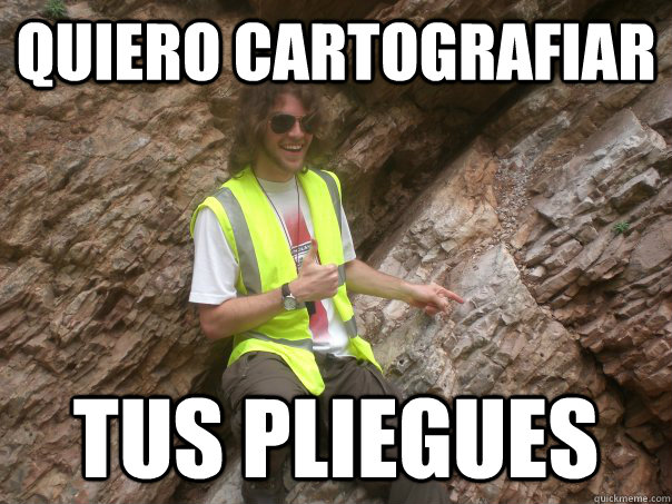 Quiero cartografiar tus pliegues  Sexual Geologist