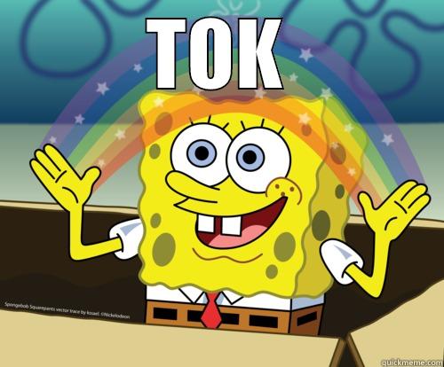 TOK  Spongebob rainbow