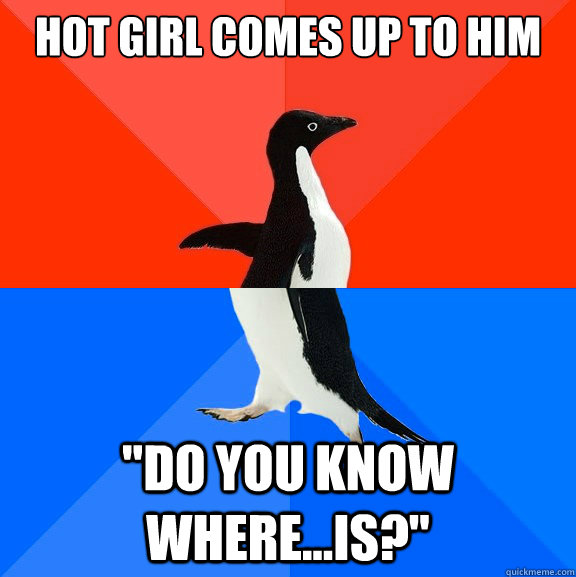 Hot Girl Comes Up to Him 