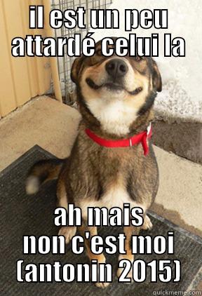 IL EST UN PEU ATTARDÉ CELUI LA AH MAIS NON C'EST MOI (ANTONIN 2015) Good Dog Greg
