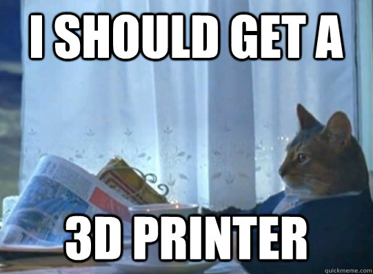 I should get a 3D printer  