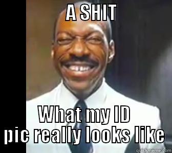                   A SHIT                                         WHAT MY ID PIC REALLY LOOKS LIKE Misc