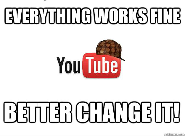 Everything works fine Better change it!  