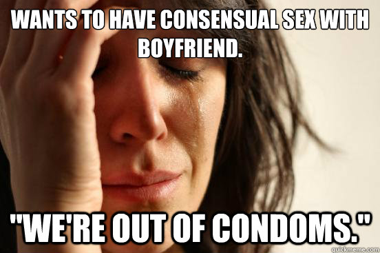 Wants to have consensual sex with boyfriend. 