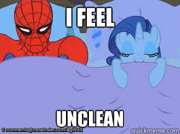 i feel unclean - i feel unclean  Spidermanrarity