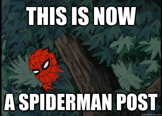This is now a spiderman post  60s Spiderman