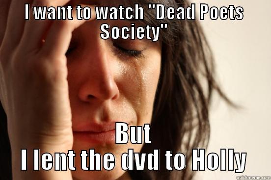 I WANT TO WATCH 