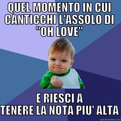 QUEL MOMENTO IN CUI CANTICCHI L'ASSOLO DI 