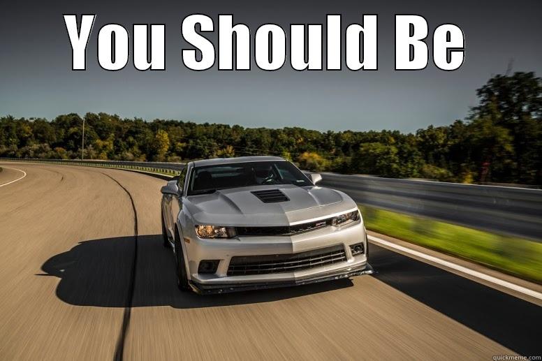 YOU SHOULD BE  Misc