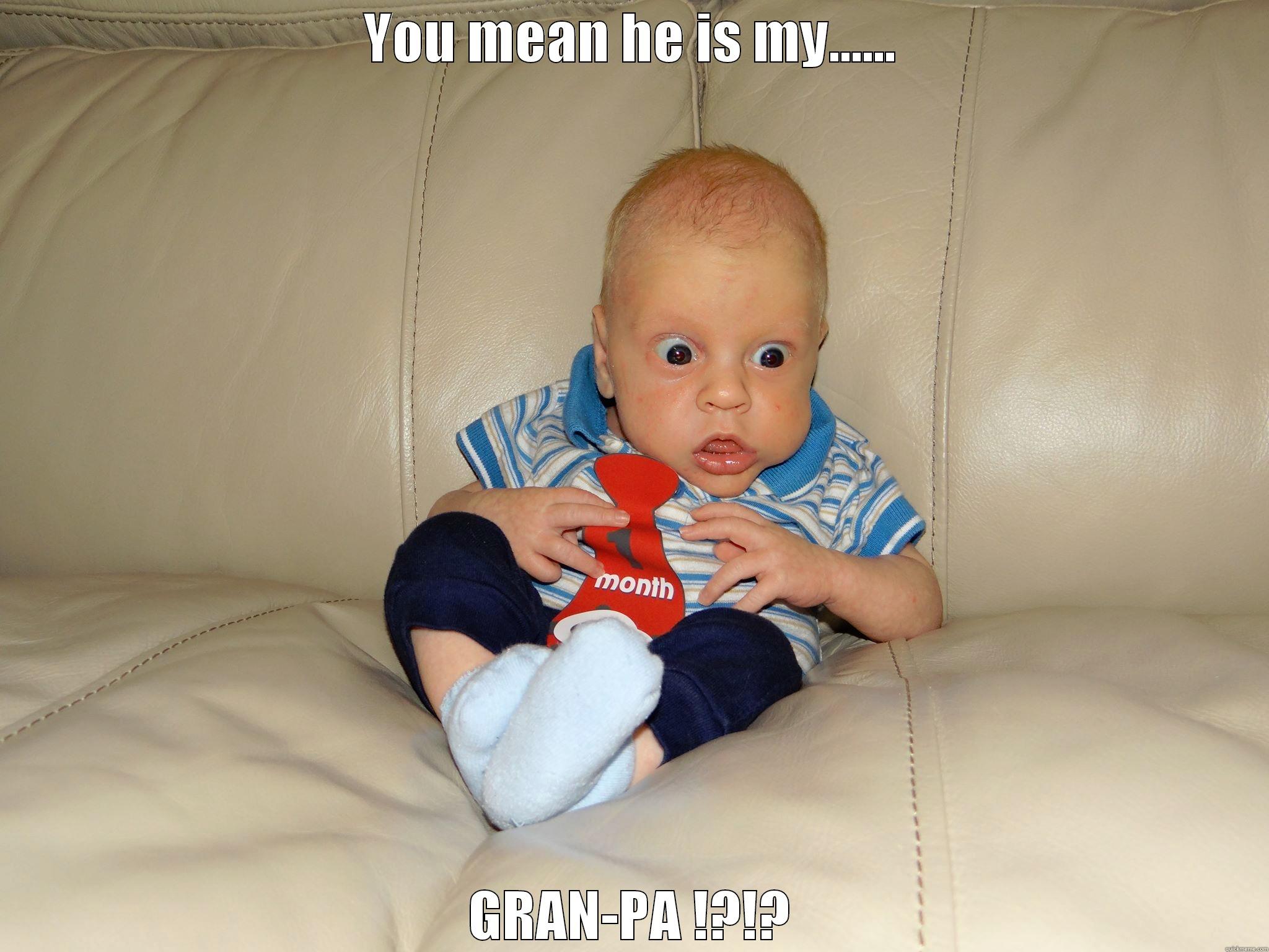 Say What? - YOU MEAN HE IS MY...... GRAN-PA !?!? Misc